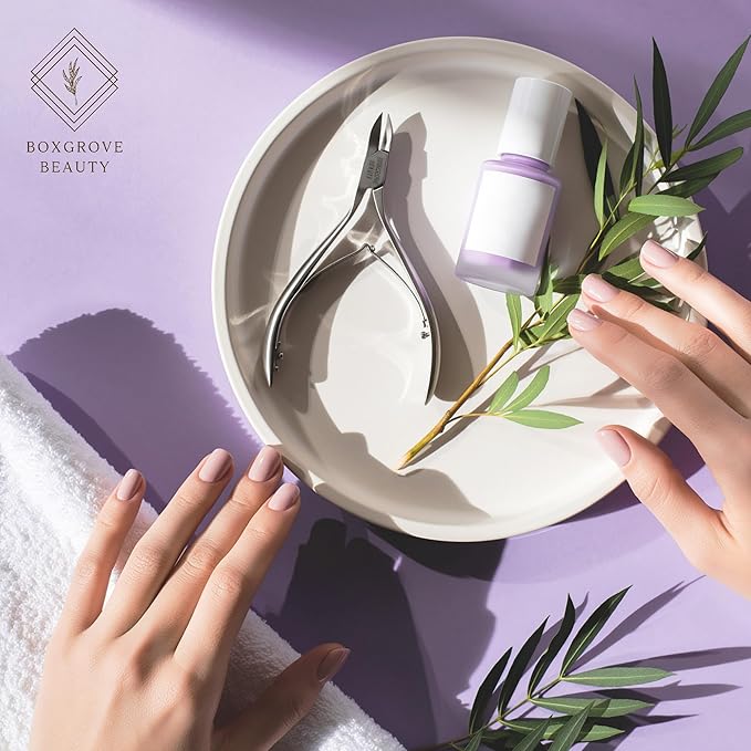 Professional Cuticle Cutter Trimmer Manicure Tools with Double Spring– Perfect Nail Care Tool for Manicure & Pedicure Beauty at Home/Spa/Saloon