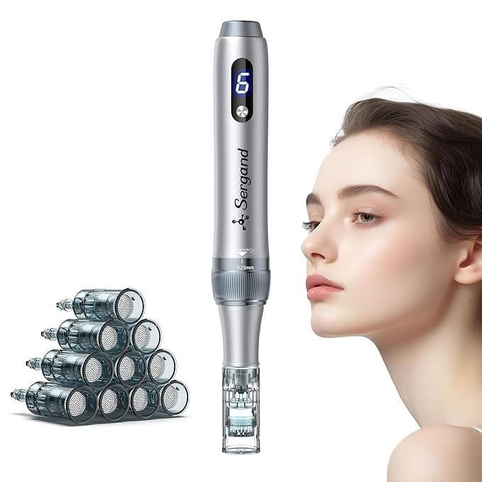 Sergand 0.25mm Derma roller pen，The needle length is 0.25mm