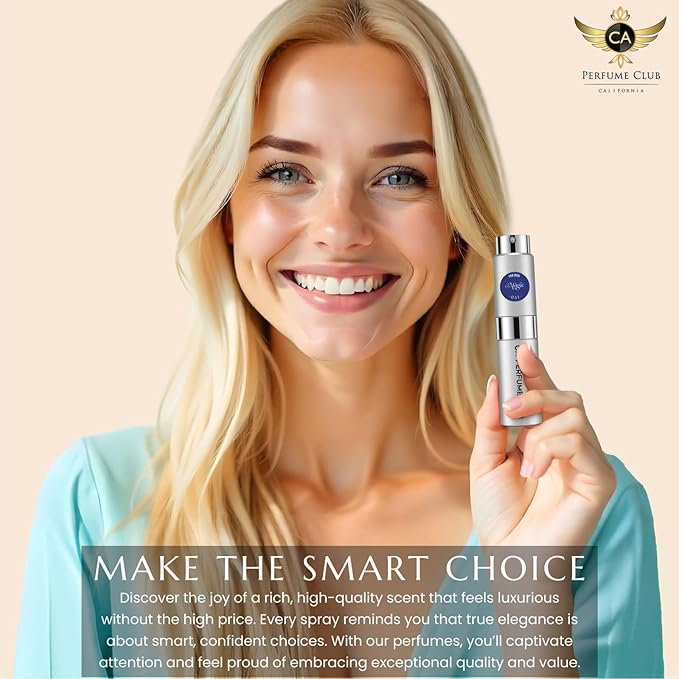 CA Perfume Impression of Dolce for Women Floral Fruity Gourmand Scent Long Lasting Perfumes for Women Eau De Parfum Travel Size Refillable Atomizer Spray 0.27 Fl Oz 8ml