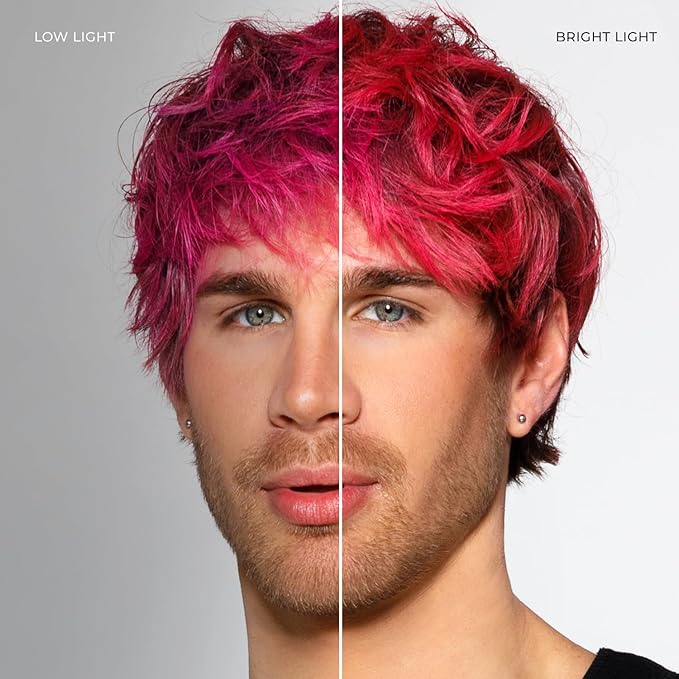 XMONDO Color Pink + Red Shade Shift Color Depositing Mask Infused with Bond Boosters & Hyaluronic Acid to Nourish, Revitalize & Repair, Vegan Formula, 8 Fl Oz 1-Pack