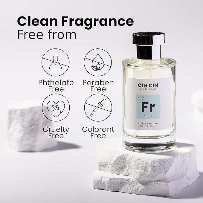 Cin Cin Royal Triumph - Fruity 317 EDP 100ml Inspired by C. A.ventus Perfume - Long-Lasting Eau de Parfum for Women and Men - Dupe for C.reed. A. Scent - Paraben-Free and Concentrated Unisex Fragrance
