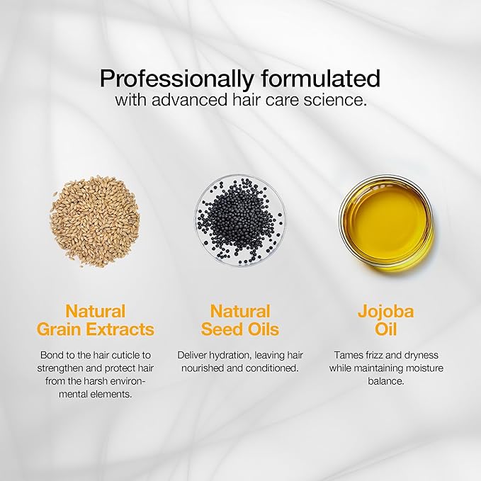 GK HAIR Global Keratin Deep Conditioner Masque (33.8 Fl Oz/1000ml) Intense Hydrating Repair Treatment Mask for Dry Damaged Color Treated Frizzy Hair Restoration Formula with JOJOBA Seed Oils