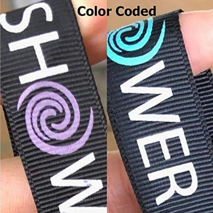 SHOWER BOUQUET Loofah-Charcoal Bath-Sponge-4-Pack // Extra-Large 75g Soft Mesh Black Loofa Lufa Loufa Luffa Puff Set/Exfoliating Body Scrubber for Women and Men - Exfoliate & Soothe Face & Body