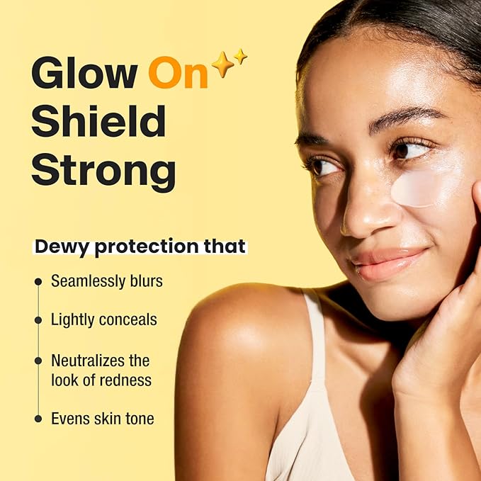 Day Shield Perfect Sunscreen SPF 50 - Effortless Tinted Sunscreen with Zinc Oxide, Sheer Moisturizer for face, Quick Absorption, Broad Spectrum, All Skin Types, Korean Skincare, 1.69 floz