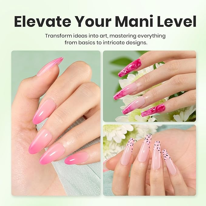 Beetles Nail Art Brushes, Clean Up Brush Gel Polish Nail Art Design Pen Painting Tools Fingernail Brush Nail Cleaning Brush Nail Art Liner Brush and Nail Dotting Pen Salon Diy at Home