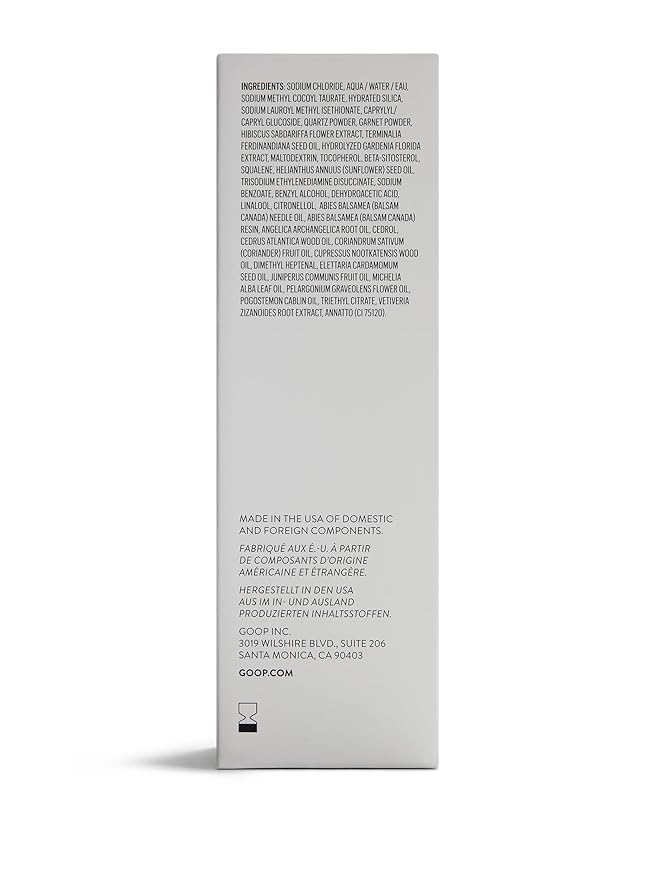 goop Beauty Microderm Body Polish | Exfoliating Scrub & Foaming Cleanser for Glowing Skin | Salts & Kakadu Plum Seed Oil for Hydration | Inspired by Microdermabrasion | 6 fl oz