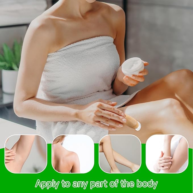 2 Pcs Deodorant Applicators, Bamboo Cream Applicator, Multifunctional Makeup Spatula, Mini Spoon for Mud Cosmetic Clay, Deodorant Cream, Mask (Bamboo, 1.57x3.94inch)