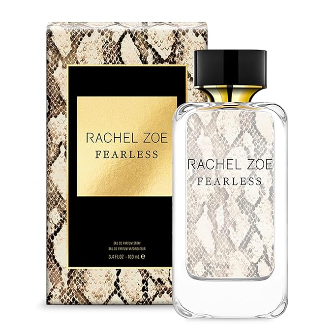 Rachel Zoe Fearless Eau De Parfum Spray - Gourmand Fragrance Body Spray for Women - Vanilla And Tuberose Musk - Designer Womens Perfume - 3.4 oz