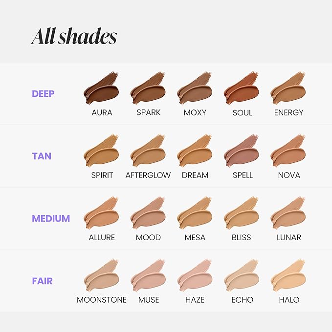 Wonderskin Hyper Bond All-Day Stay Serum Foundation – Waterproof, Transfer-Proof, 24HR Longwear Face Makeup with Niacinamide & Hyaluronic Acid – Lightweight, Natural Finish (Nova)