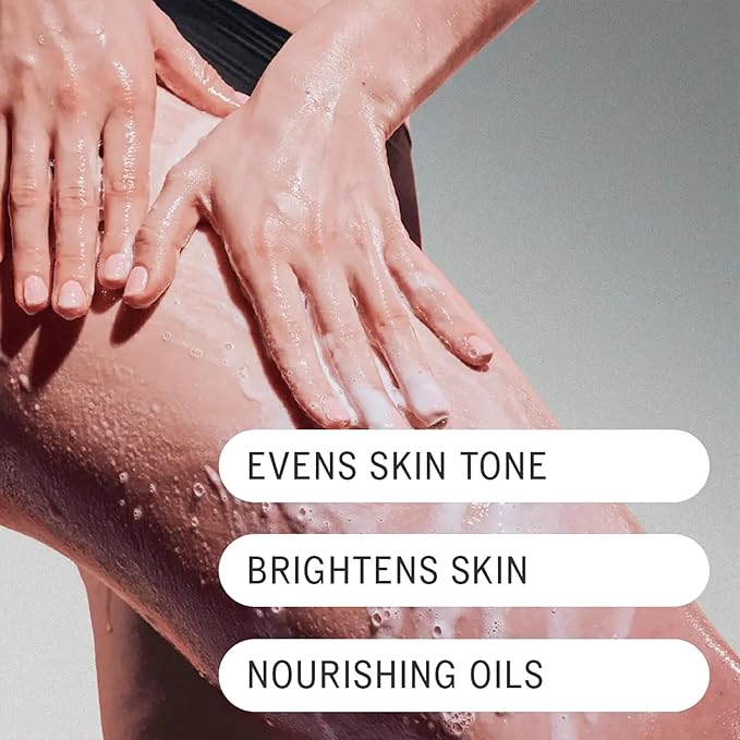 AKT The Foaming Body Scrub 8.4 Fl Oz, Skin Exfoliator, Body Scrub with Rice & Sugar, Papaya & Nourishing Oils, Natural Exfoliating Sugar Scrub with Vitamin E, Dead Skin Remover for Body