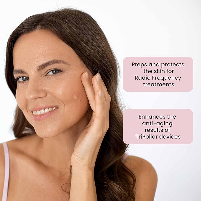 TriPollar Activator Gel 50ml (X3) - High Radio Frequency Skin Tightening Facial Machine Gel - Professional Home RF Anti-Aging Formula - Compatible with Stop Devices - FDA Cleared