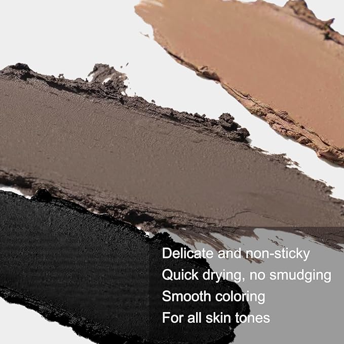 Root Touch Up Hair Color Shadow Powder, Gray Hair Cover Up Hairline Powder for Women, Double Head Cover Blond With Sponge & Brush, Waterproof Hairline Concealer