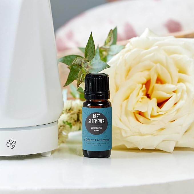 Edens Garden Best Sleep Ever Essential Oil Blend- 100% Pure Premium Grade, Undiluted, Natural, Therapeutic, Aromatherapy, The Best for Diffusing, Skin, Candle, Humidifiers 10 ml (.33 fl oz)