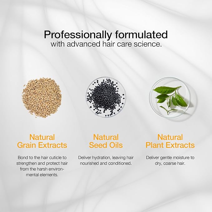 GK HAIR Sulfate-Free Moisturizing Shampoo for Women Deep Conditioning Hair Mask with Keratin and Argan Oil Frizz Control Hydrate Treatment for Dry Color-Treated Damaged Hair – 33.8 Ounce