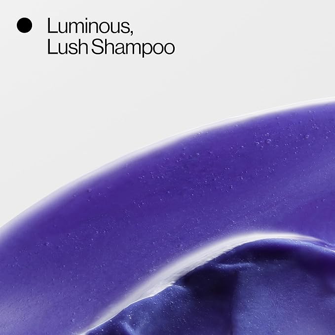 Eva NYC Purple Shampoo for Toning Blonde Hair - Gentle Formula for Blonde, Gray + Lightened Hair - Adds Shine + Softens - Anti-Brass Formula for Salon Fresh Results - Ginger Rose Scent - 10 fl oz