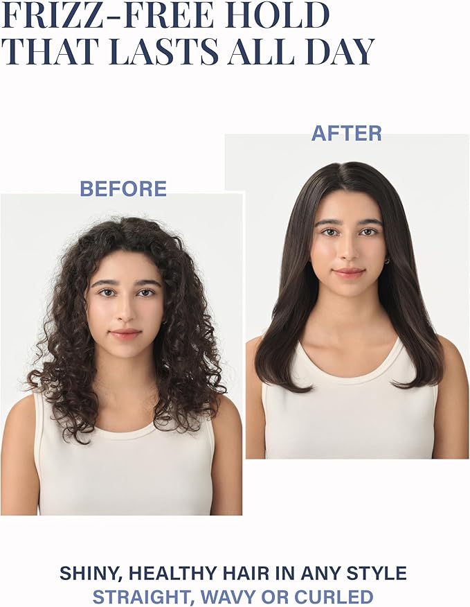 GLAMPALM Hair Straightener 1" Ceramic Volumizing flat iron Infused with Vita C, Korea's No.1 Professional Salon Tool, Curved Plates, Dual Voltage, 11 Heat Settings(220°–450°), 25s Fast Heat-Up (GP202)