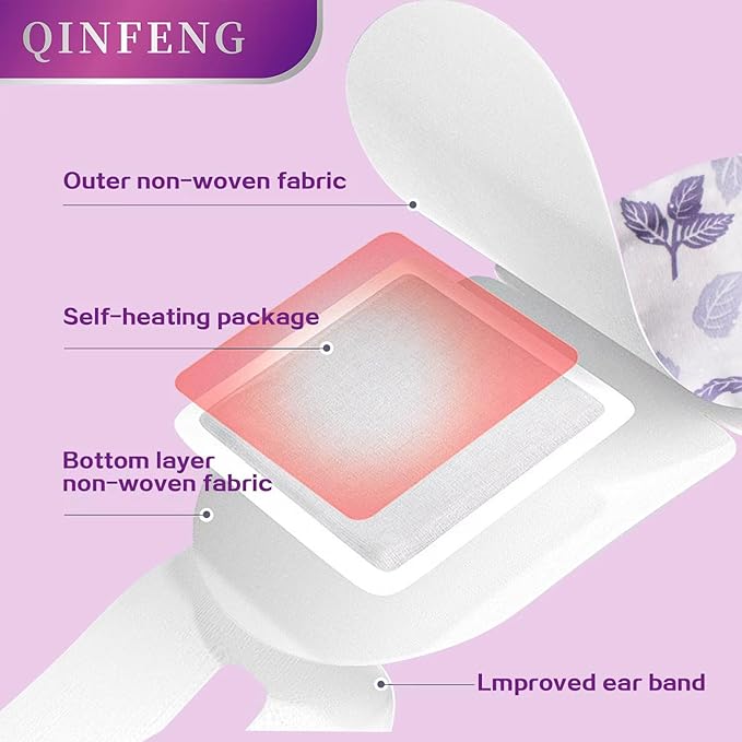 18 Packs Steam Eye Mask for Dry Eyes Self Heating Masks Cornea Care Rest Disposable SPA Warm Compress,Eye Mask for Sleep,Stye Eye Treatment,Reduce Eye Fatigue Travel Essentials(Unscented)