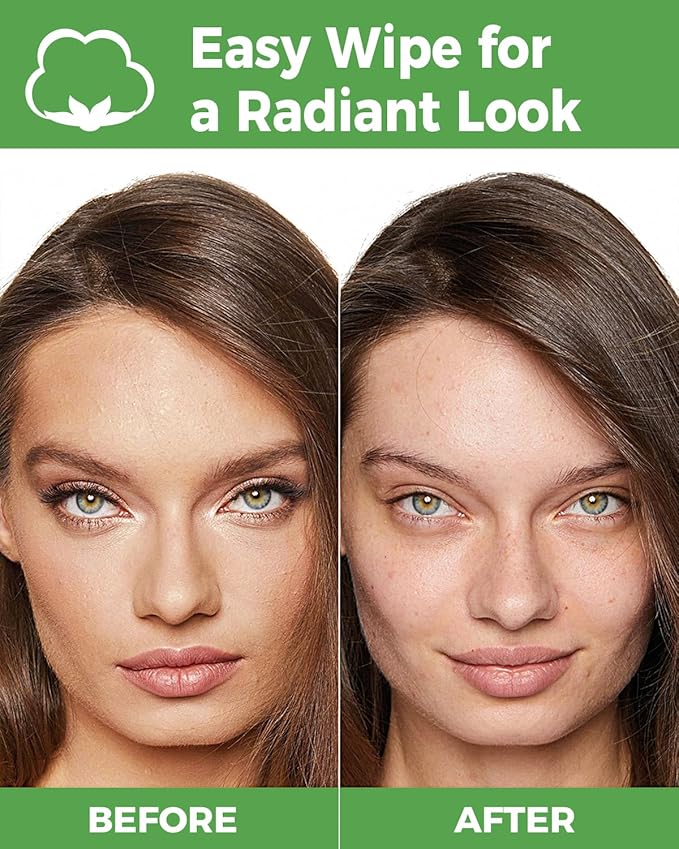 Reusable Makeup Remover Pads - 18 Packs Organic Reusable Cotton Rounds with Washable Laundry Bag for Toner Eco-Friendly Bamboo & Cotton Reusable Cotton Pads for Face All Skin Types (Blue-White-Green)