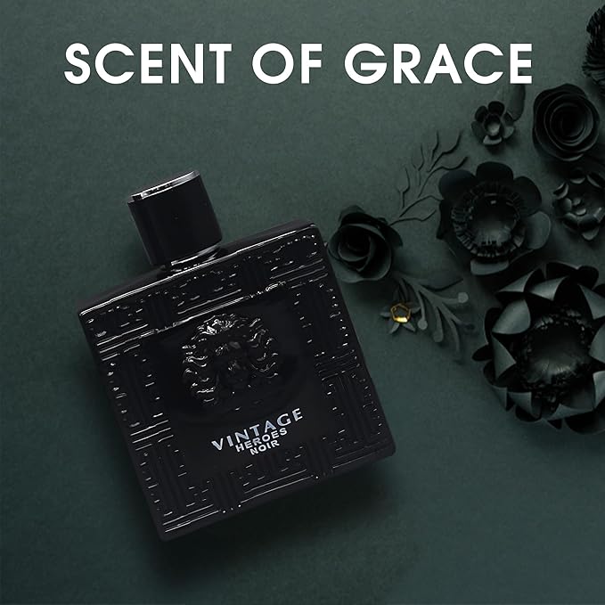 3Pack Men Colognes Vintage Heroes Series Eau De Parfume Spray with Woody Floral & Fruity Scent Perfume Gift Set Day to Night Luxury Fragrances