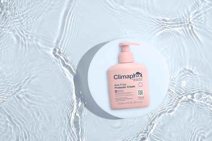 Climaplex Anti Frizz Protector Cream - Shields from Heat and UV Damage - Promotes Healthy Scalp - Soothes and Improves Shine - Leaves Hair Silky Smooth - Vegan Friendly and Cruelty Free - 8.45 oz