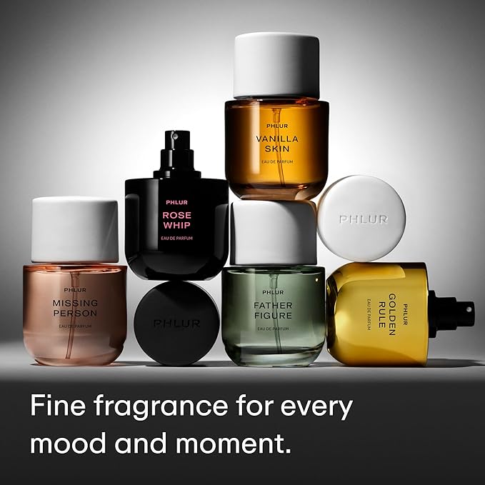 PHLUR Missing Person Eau de Parfum - Full Size Perfume Fragrance - Floral Skin Musk Perfume with Bergamot, Musk, Orange & Sandalwood (100mL)