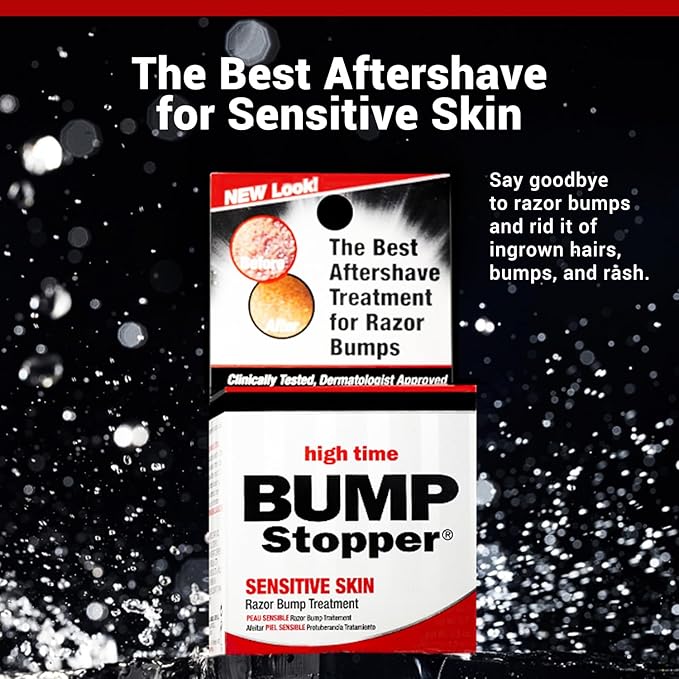High Time Bump Stopper Sensitive Skin 0.5 Ounce Treatment (14ml) (6 Pack)