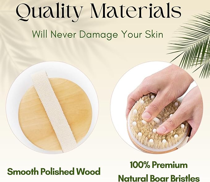 Premium Face Scrubber Set, Facial Cleansing Brush for Exfoliator, Natural Bristle Face Scrubber for Lymphatic Drainage, Unclog Pores, Sensitive Skin, Reduce Ance