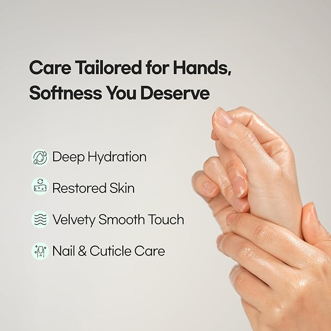 Epielle Nourishing Hand Mask 6 Pairs, Deep Moisturizing Gloves for Dry, Cracked Hands, Self Care Gifts for Women, Spa Kit, Stocking Stuffers, Thanksgiving Essentials