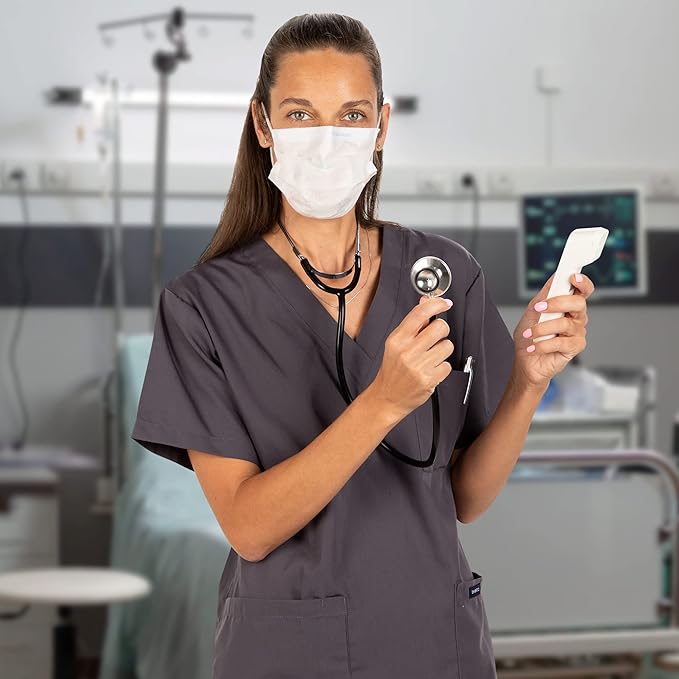 HALYARD Disposable Child's Face Mask with SO SOFT Earloops, Pleat-Style, Teddy Bear, 47359