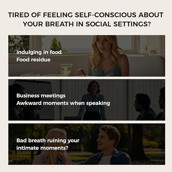 Smart Electric Oral Spray Refill for PW13 – 3-Pack (Green Grape) – Juicy Grape Flavor, Fresh Breath Anytime