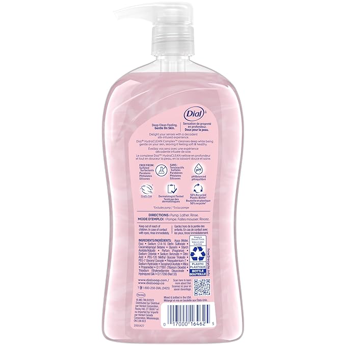 Dial Body Wash, Pamper & Indulge, Silk & Magnolia, 32 fl oz