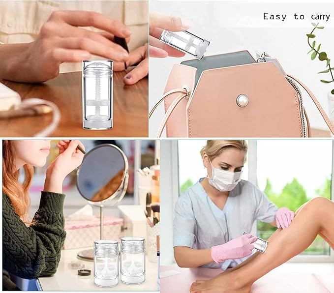 10 Pcs 30ml/1oz Empty Deodorant Containers Bottom Filling Stick Plastic Deodorant Container Twist up Refillable Deodorant Bottles Empty Lip Balm Tube for Homemade DIY Lipstick Crayon Chapstick