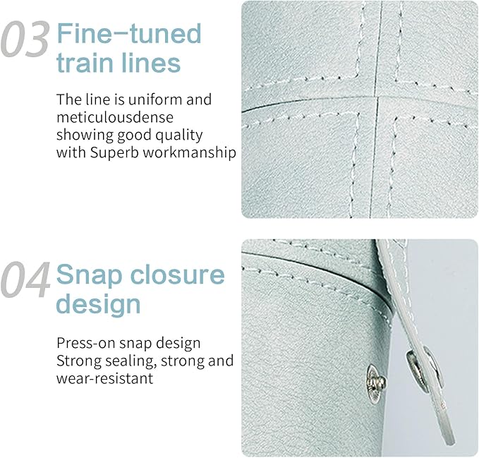 Makeup Brush Holder, Makeup Brush Organizer for Vanity, Portable Waterproof PU Leather Travel Makeup Brush Case Bag (Pink)