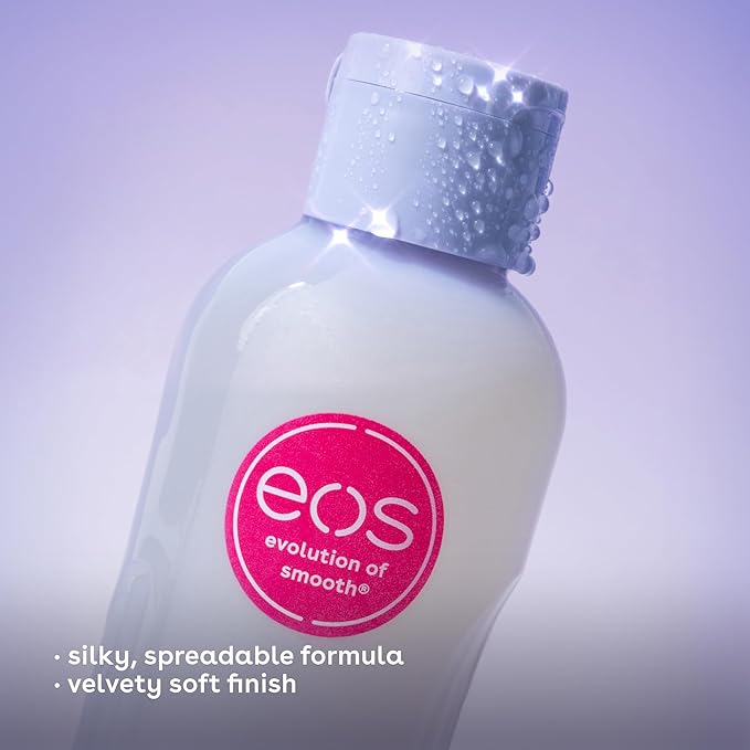 eos Cashmere Body Oil, Vanilla Cashmere, 24 Hour Moisture, Plant-Based Squalane to Soothe, Soften And Smooth Dry Skin, Body Oil, 6 fl oz