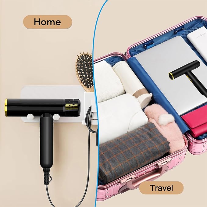 Nicebay Ionic Hair Dryer with diffuser for Curly Hair,1600W &110000RPM High-Speed Brushless Motor for Fast Drying,Professiona Blow Dryer for Women,Low Noise,Lightweight,Lock Function,Travel Home Salon