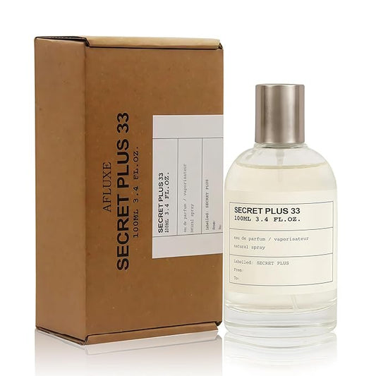 SECRET PLUS 33 Eau de Parfum for Men - 100ml - Long Lasting Cologne Spray, Gift of Power
