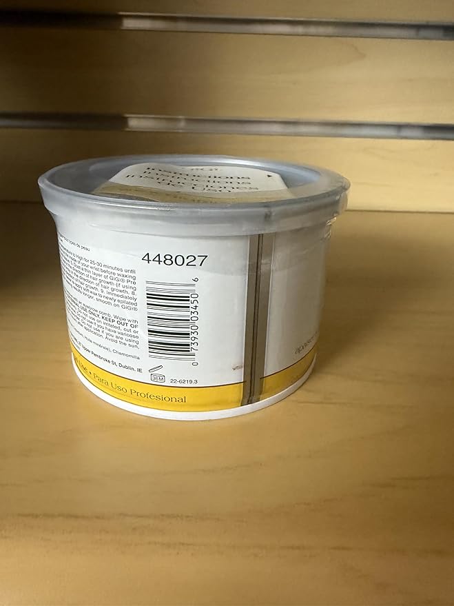 GiGi Azulene Soft Wax for Hair Removal - Soothing Full Body Wax for Normal Skin, 13 oz, 1 Pack