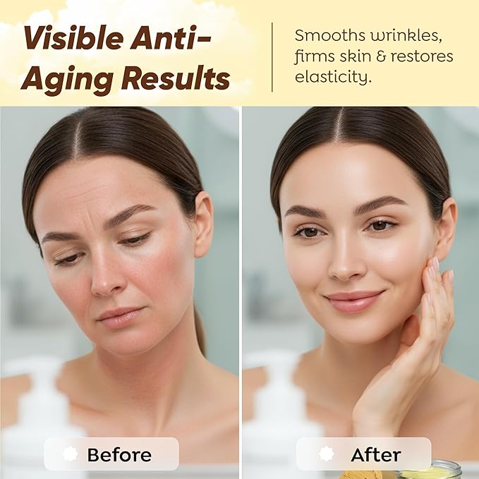 Botanical Woman’s Skin Balm – Cleansing Balm Moisturizer – Makeup Remover for Face, Body, Neck & Décolleté Drynes – Saffron, Ginseng, Rose Infusion