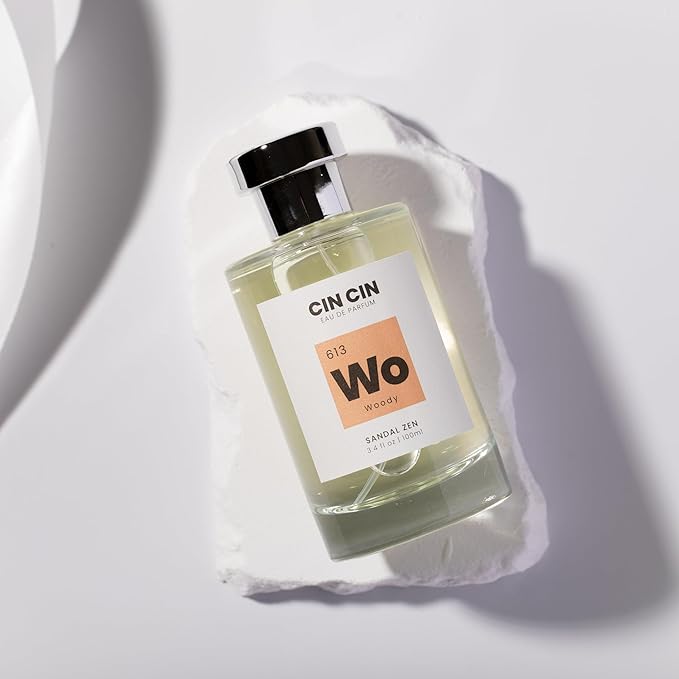 Cin Cin Sandal Zen - Woody 613 EDP 100ml Inspired by S@ntal 3.3 - Clean Classic Perfume and Woody Perfume for Women and Men - Paraben Free, Long-Lasting and Concentrated Eau de Parfum