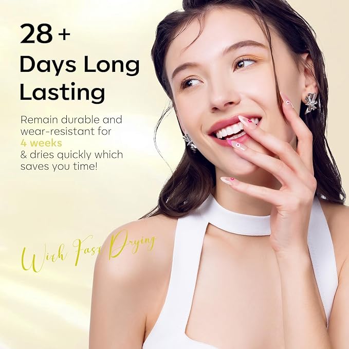 modelones Gel Nail Polish, 15 ML Pastel Soft Butter Yellow Gel Polish 1 Pcs Soft Light Lemon Chiffon Nail Polish Gel Soak Off LED Nail Art Starter Salon Manicure at Home DIY