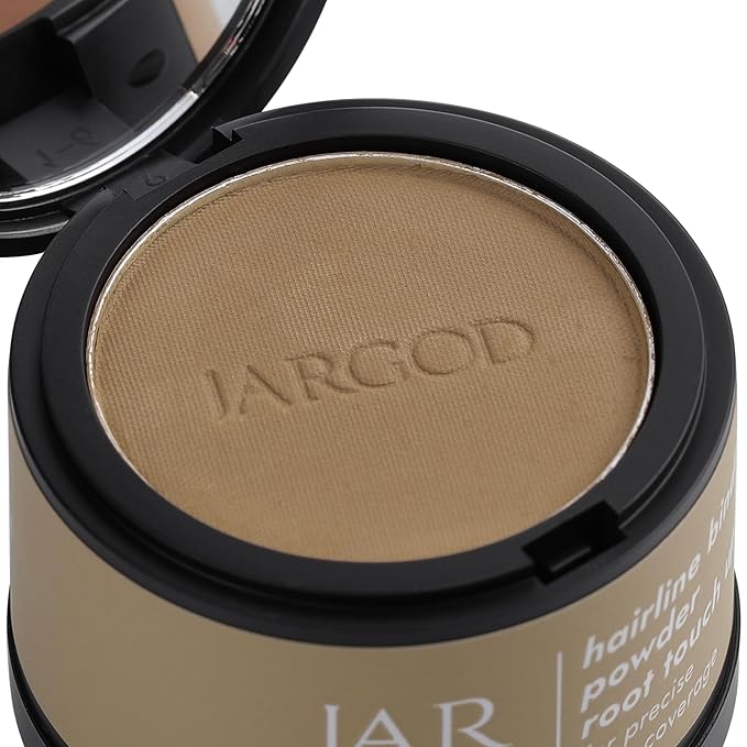 Root touch up powder Hairline Powder for root cover up temporary root concealing powder for Women & Men, for instant gray hair cover up (Dark Blonde, 0.14 Ounce (Pack of 2))