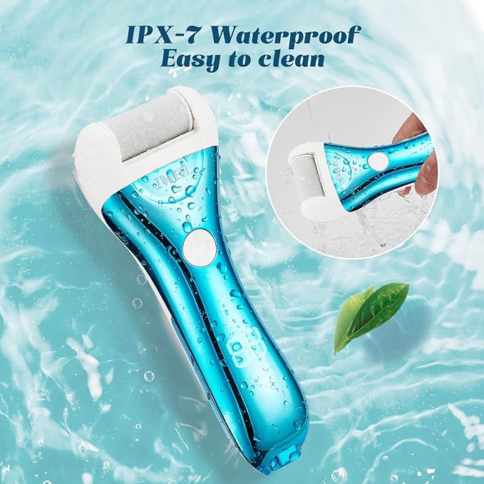 Electric Foot Callus Remover, Rechargeable Electronic Foot File Pedicure Kits, Electric Callus Remover for Feet, Foot Scrubber Dead Skin Remover, Professional Foot Care for Dead Skin Ideal Gift