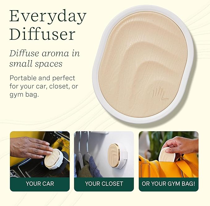 Lifelines Essential Oil Blends Collection Gift Set with Everyday Diffuser, 15-Pack - Blended Essential Oils for Aromatherapy Diffusers - Scented Fragrances for Joy, Calm, Focus & Energy