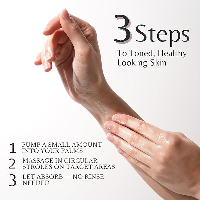 Anti Cellulite Massage Oil for Massage Therapy with Grapeseed Oil, Retinol & Stem Cells, Skin Firming Oil for Body, Legs, Thighs & Butt, Muscle Relief & Hydrates Skin, 2-Pack