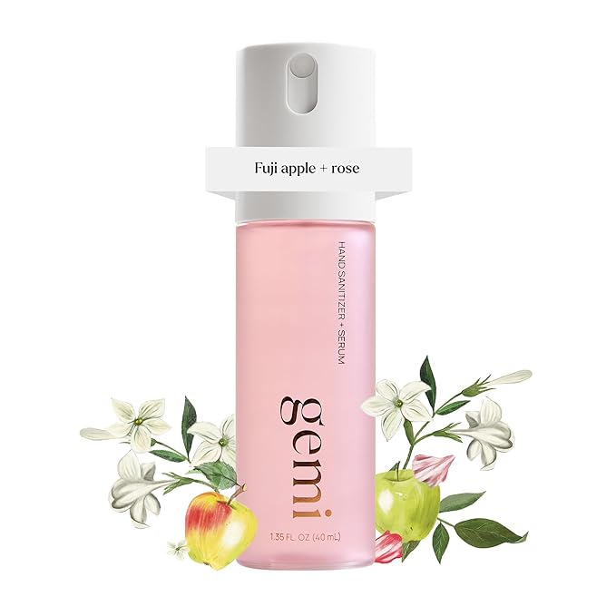 Hand Sanitizer + Serum™ | Eden | Hydrating K-Beauty Formula with Centella, Vitamin B5 & Green Tea | Kills 99.9% of Germs | Fresh Scent with Lavender, Geranium & White Musk | 650 Sprays