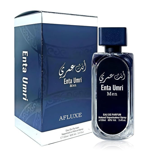 Enta Umri Long-Lasting Cologne for Men | Fresh Citrus & Woody Scent | Eau de Toilette 100ml Spray | Day to Night Fragrance