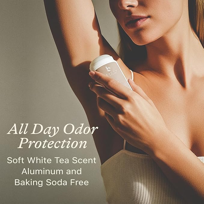 Aluminum Free Deodorant for Women – USA Made Natural Magnesium Deodorant with 55% Organic Ingredients, Baking Soda Free, Long-Lasting All-Day Odor Protection, Non-Irritating for Kids & Sensitive Skin