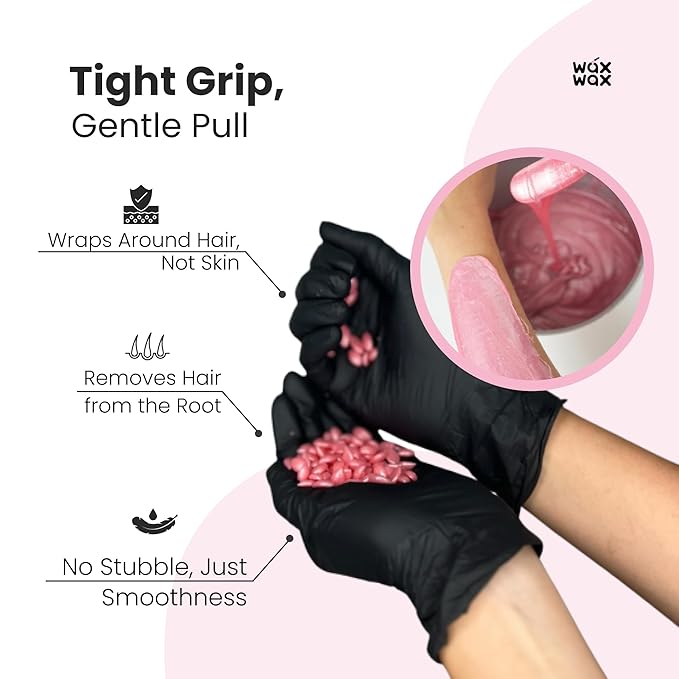 Pink Pearl Hard Wax Beads | Brazilian & Bikini Wax for Ultra Sensitive Skin | Rosin-Free, Hypoallergenic, Strip-Free, Low Melting, Cruelty-Free, Eco-Friendly Waxing Beads | Made In Italy-2.5lb