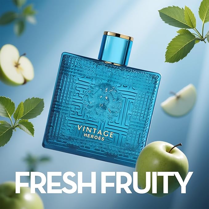 Men Colognes Set 3PCS Vintage Heroes Series Eau De Parfume Spray with Woody Floral & Fruity Scent Perfume Gift Set Day to Night Luxury Long Lasting Fragrances