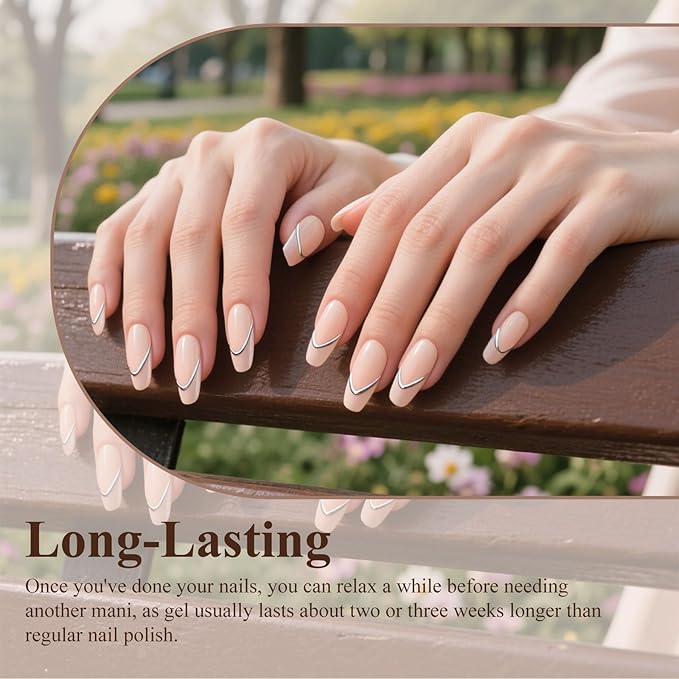 Artdone Gel Nail Polish Hema-free Solid Color light Nnude Color For All Seasons Neutral Soak Off LED Lamp Needed For Manicure Nail Art